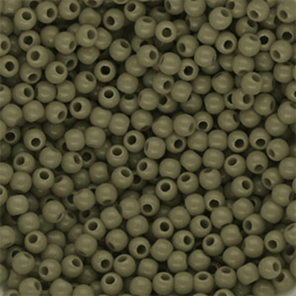 4mm Acryl kralen Leger Groen - 100 stuks