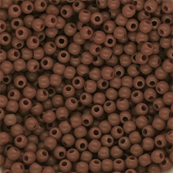 4mm Acryl kralen Bruin - 100 stuks