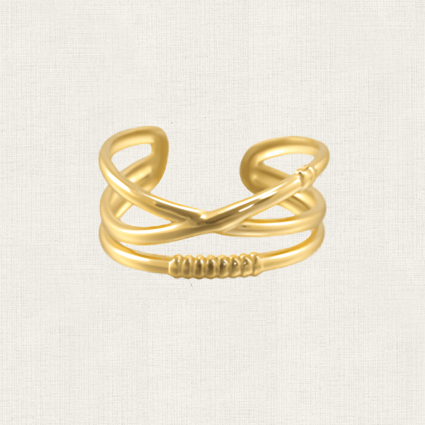 Ring Crossed Lines
