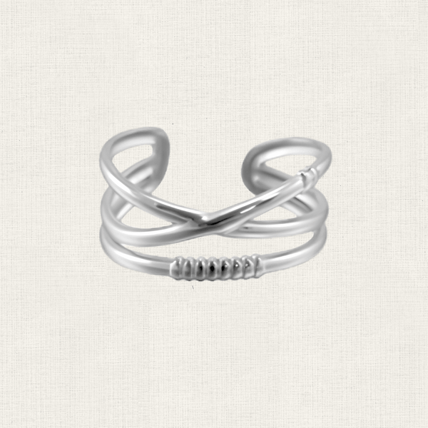 Ring Crossed Lines