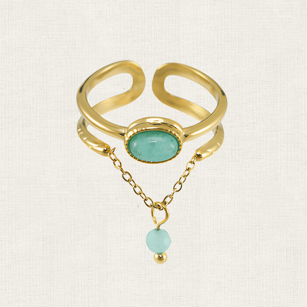 Ring Gem Green