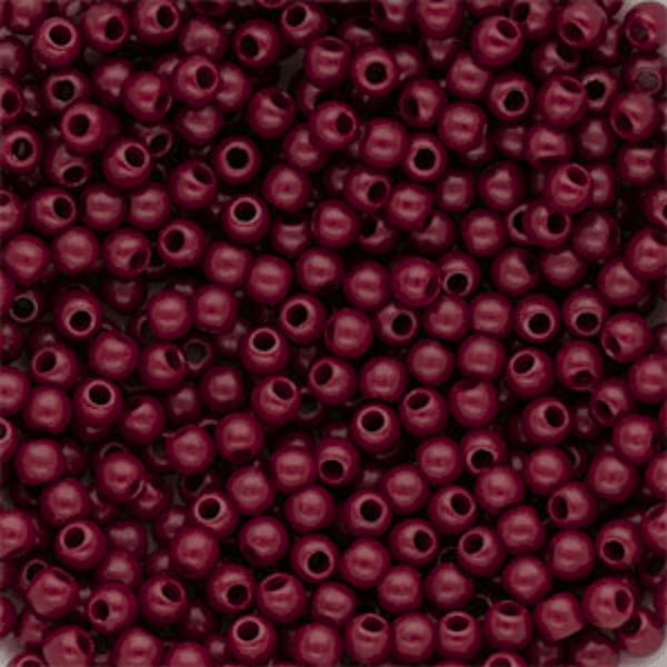 4mm Acryl kralen Burgundy Rood - 100 stuks
