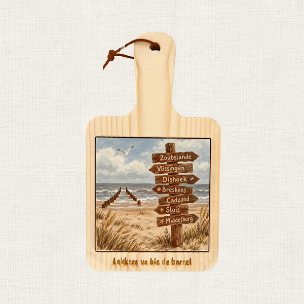 Borrelplank Met Tegeltje - Zeeland