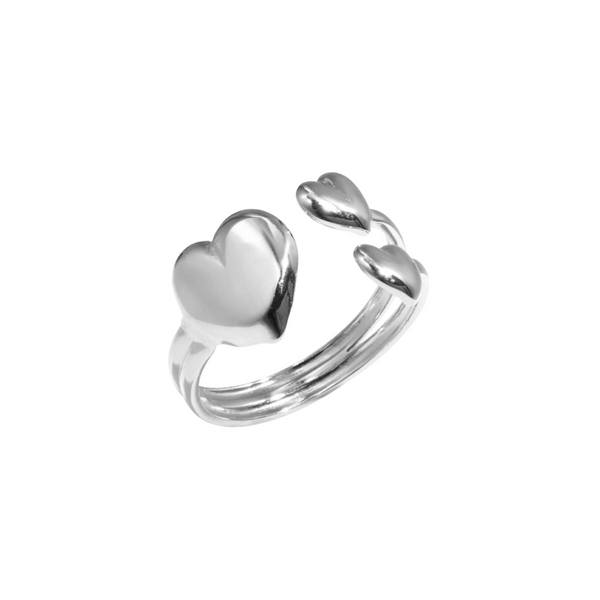 Ring Triple Heart