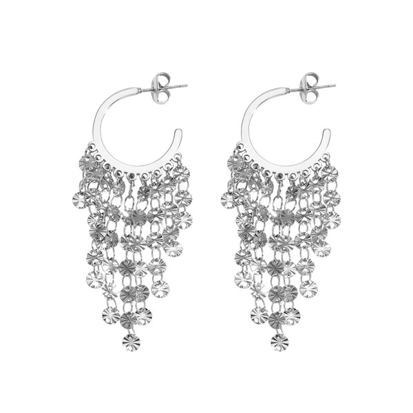 Oorbellen Stud Dangle Coins