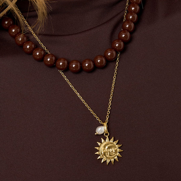 Ketting Sun Pearl