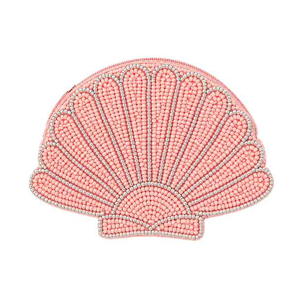 Portemonnee Kralen Schelp Roze