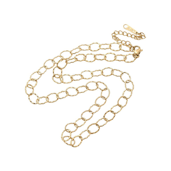 Ketting Basis Thin Texture Rolo Chain