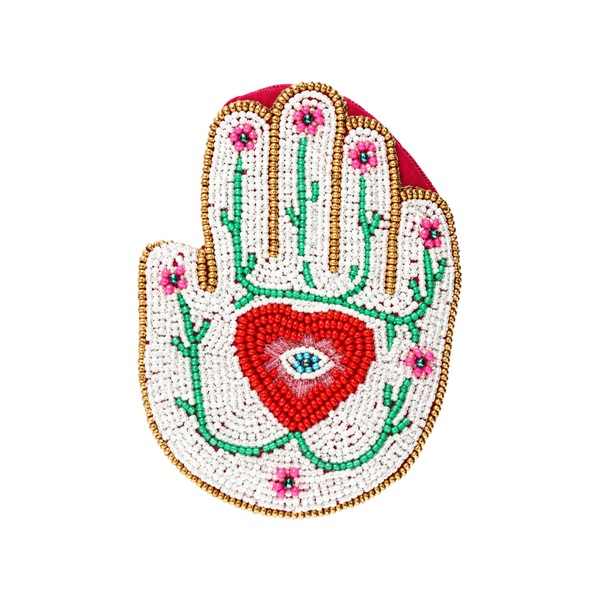 Portemonnee Kralen Hand Alziend Oog