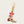 Load image into Gallery viewer, Sleutelhanger Kralen Creme Cowboylaars - Goud
