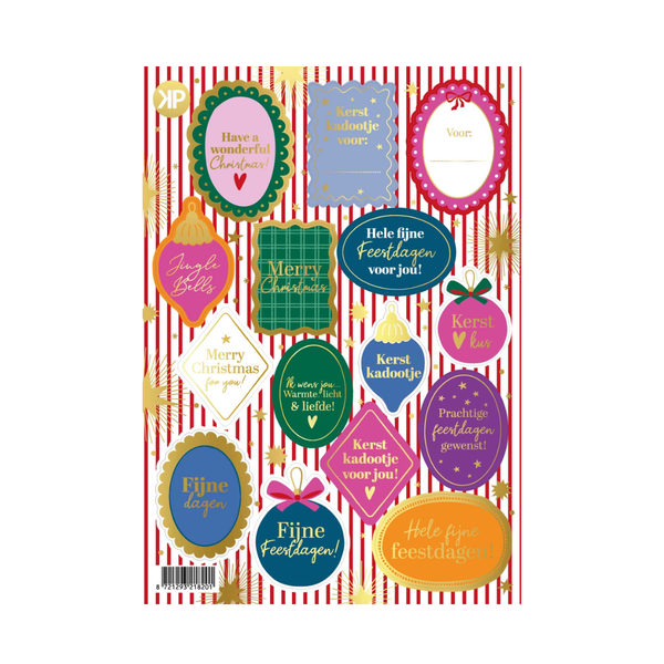 Stickervel Shiny Christmas - 15 stickers