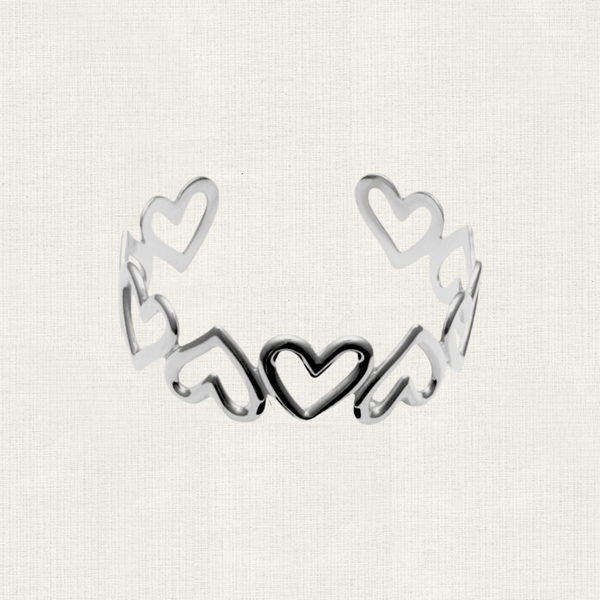 Armband Bangle Big Hearts