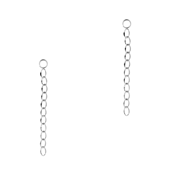 Bedel (Stainless Steel) Jasseron Classic 25mm Zilver - 1 stuk