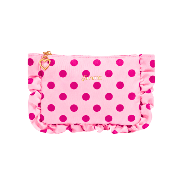 Make Up Tasje Polka Dots - Roze