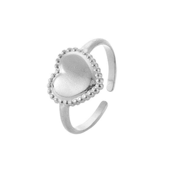 Ring Stamped Heart