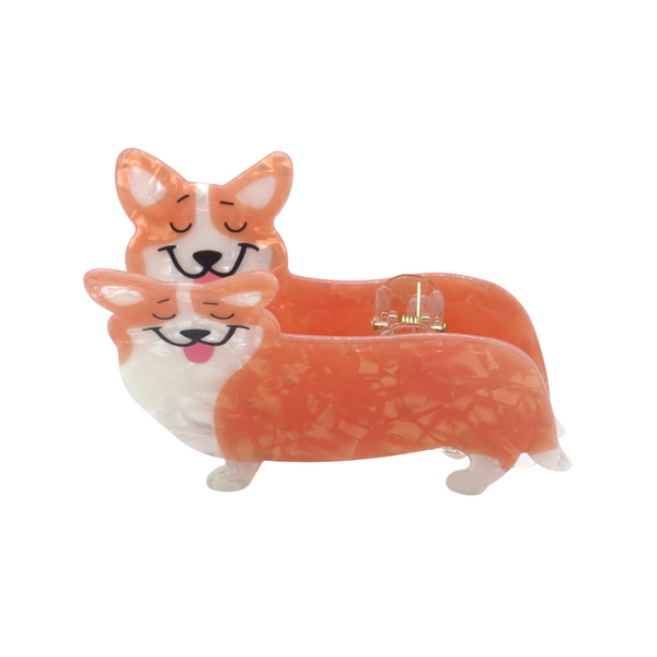Haarclip Corgi Dog