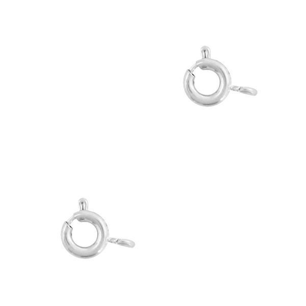 Buoy lock 5mm (stainless steel) Antique Silver