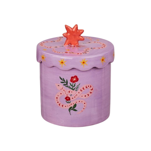 Opberg Potje Slang - Paars