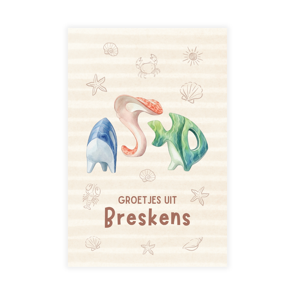 Kaartje Groetjes Uit Breskens