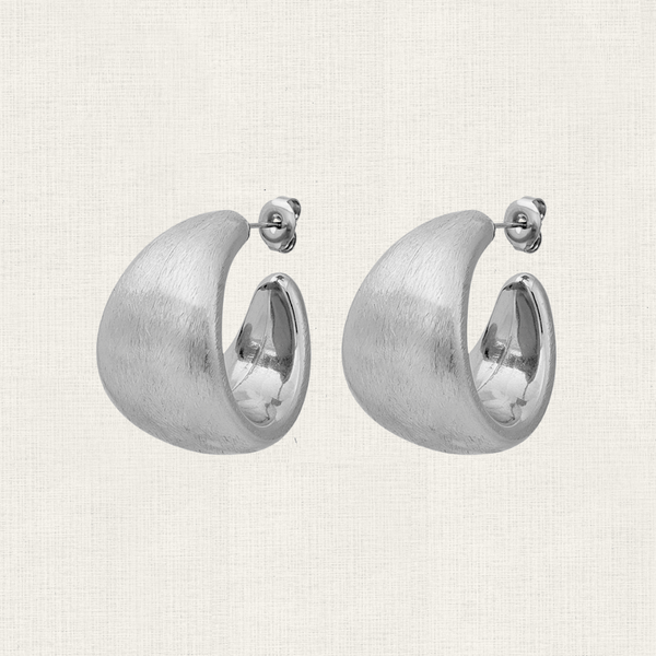 Oorbellen Stud Bold Curve