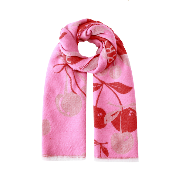 Sjaal Kersen Roze