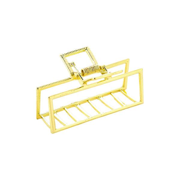 Haarclip Rectangle - Gold