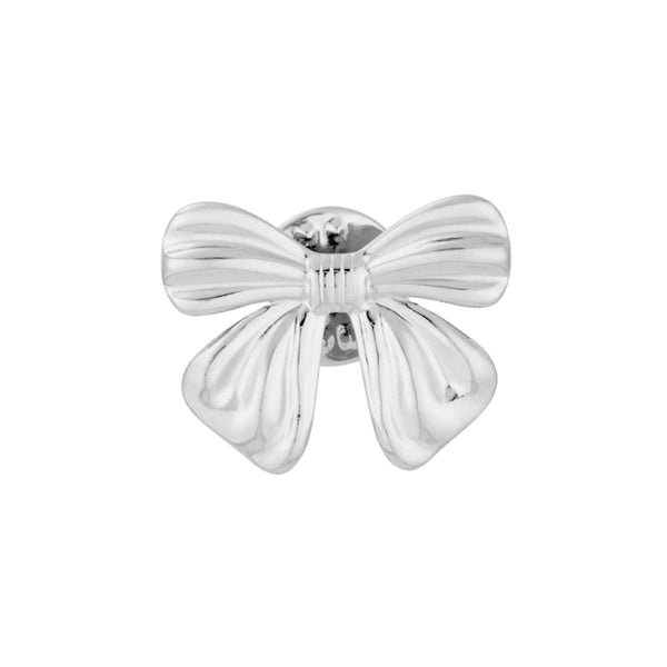 Broche Pin Bow Zilver - 1 Stuk