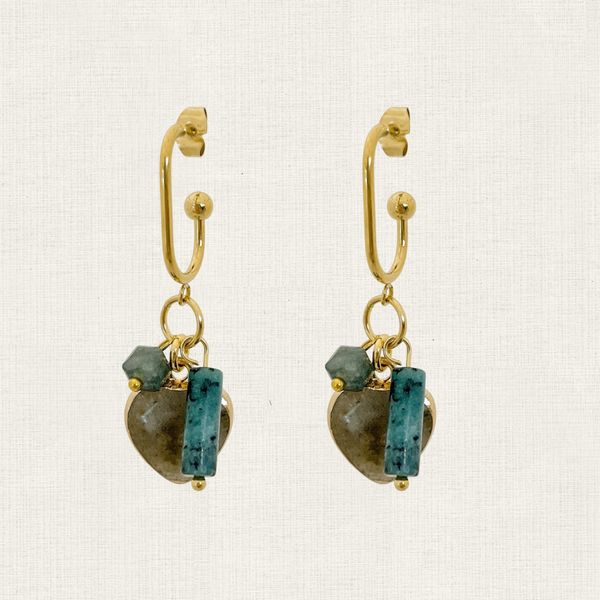 Oorbellen Stud Mineral Muse