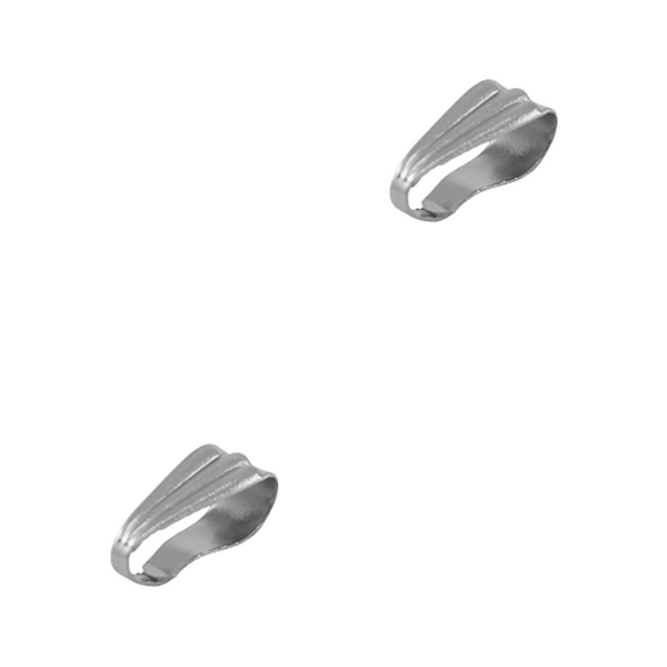 Bail Hanger (Stainless steel) 8x4mm Zilver - 1 stuk