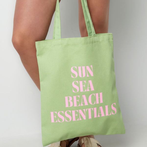 Tote Bag Sun Sea Beach