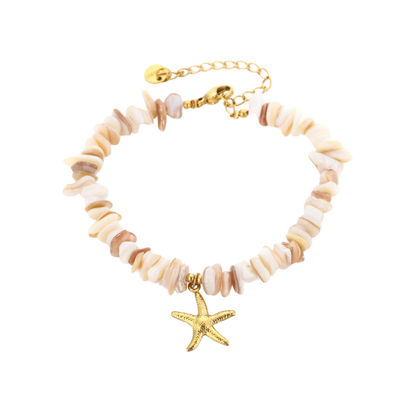 Armband Starfish White