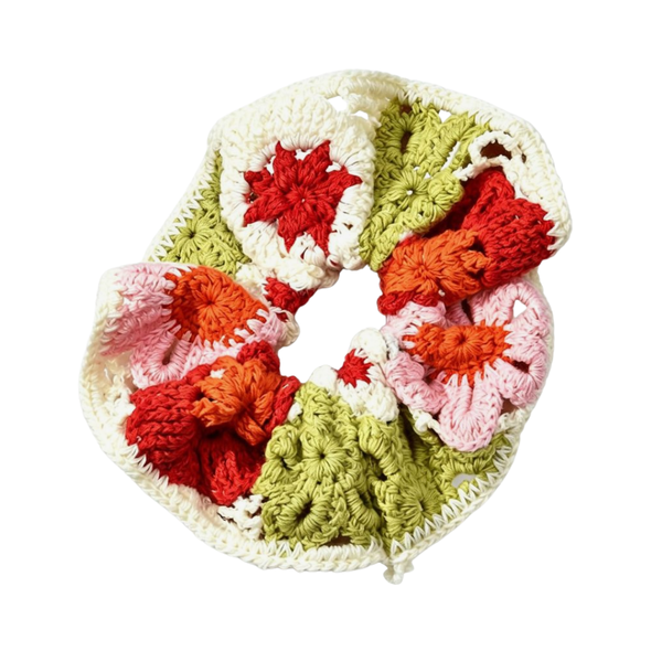 Scrunchie Gehaakt Garden