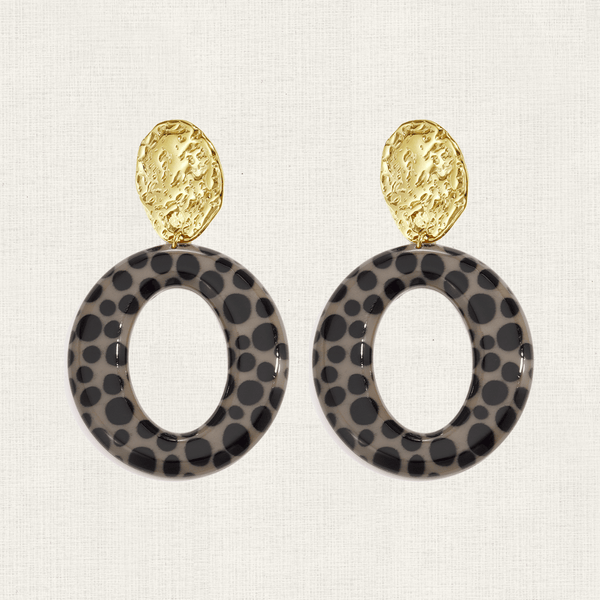 Oorbellen Stud Safari Chic