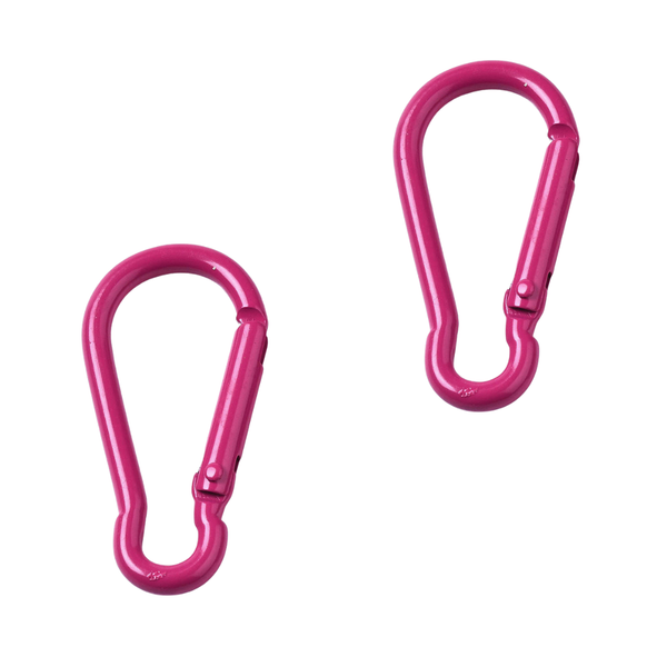 Sleutelhanger Karabijn haak 47mm Magenta Roze - 1 Stuk