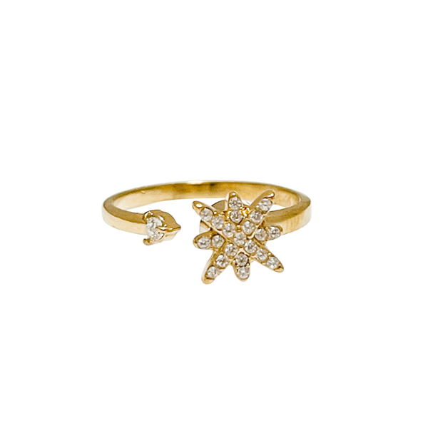 Spinning Ring Minimalistic Star