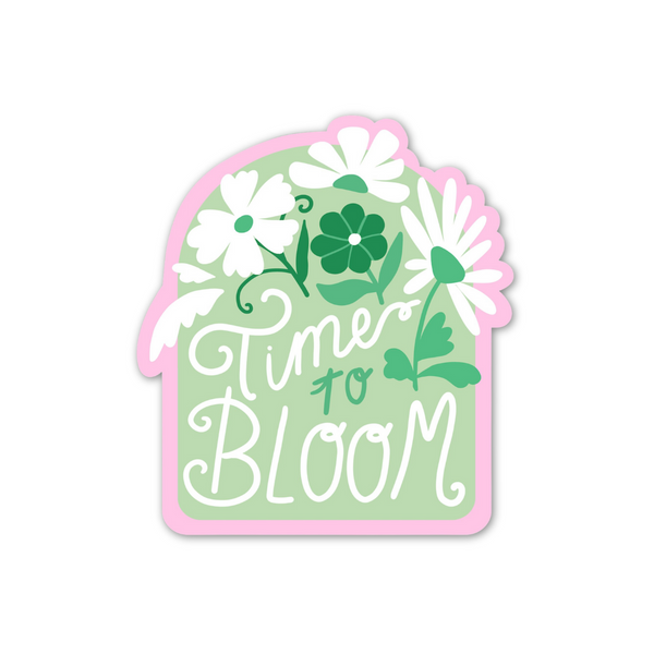 Vinyl Sticker Muchable Time To Bloom - 1 Stuk