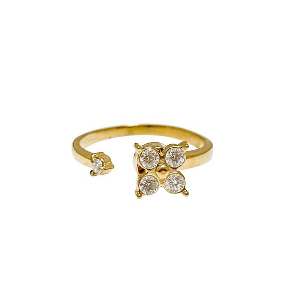 Spinning Ring Minimalistic Flower