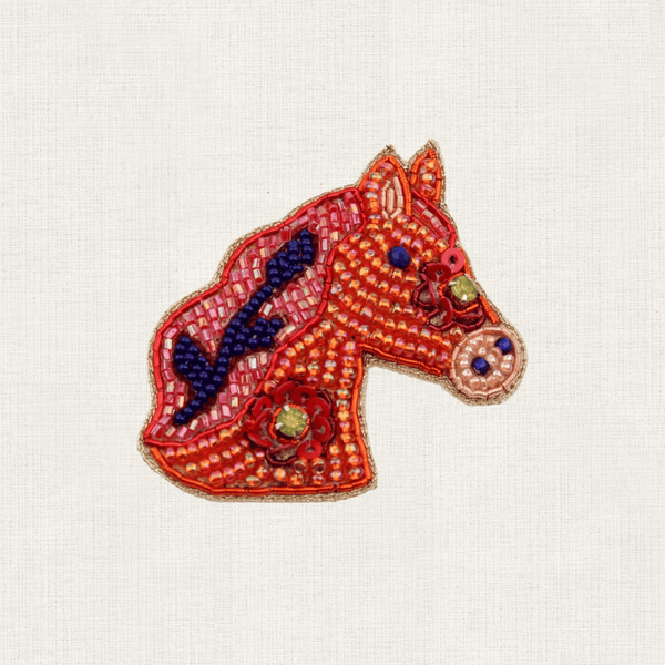 Broche Paard