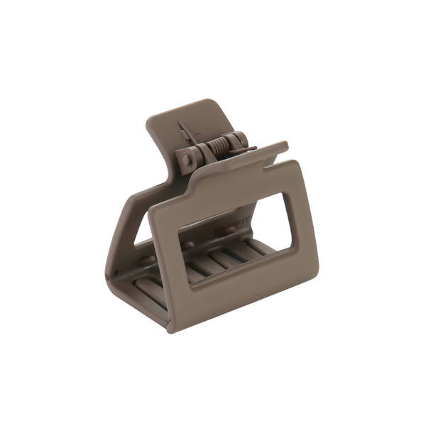 Haarclip Square Donker Bruin