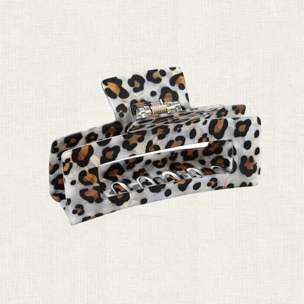 Haarclip Leo White