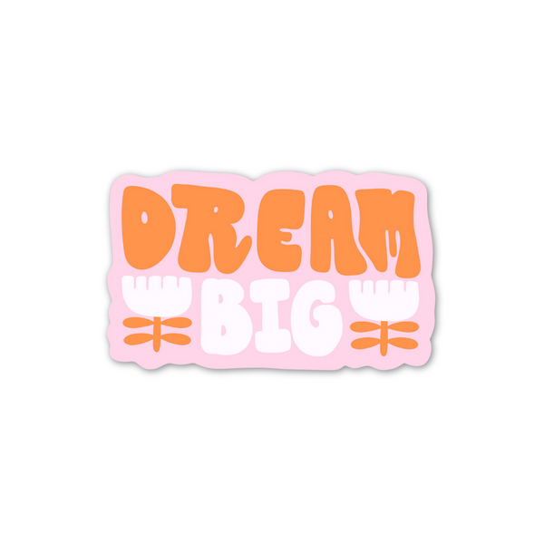 Vinyl Sticker Muchable Dream Big - 1 Stuk