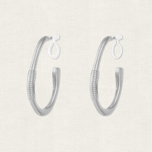 Oorbellen Clip-on Endless Hoop