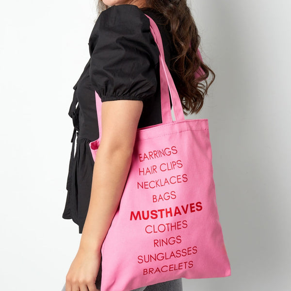 Tote Bag Musthaves Pink