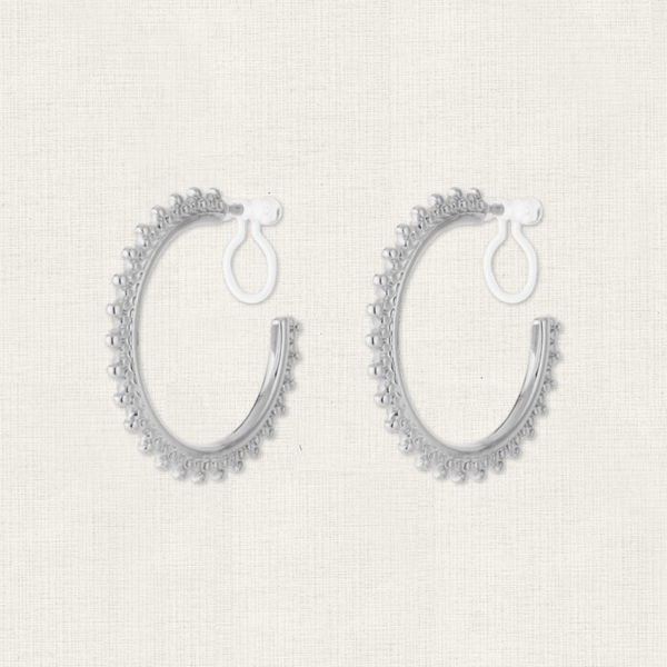 Oorbellen Clip-on Sun Hoop