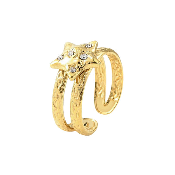 Ring Chunky Star