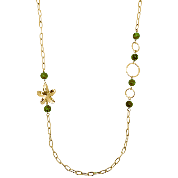 Ketting Long Free Spirit Green