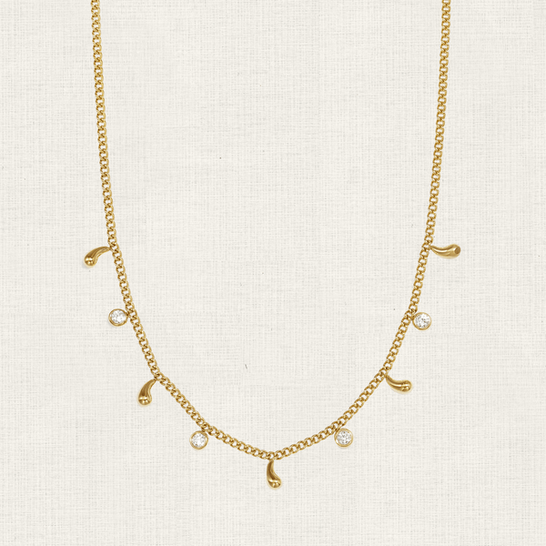 Ketting Crystal Drop