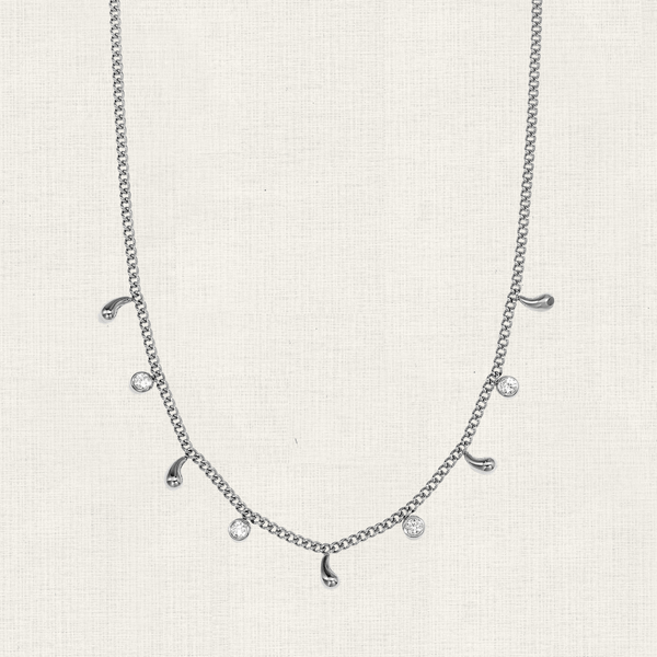 Ketting Crystal Drop