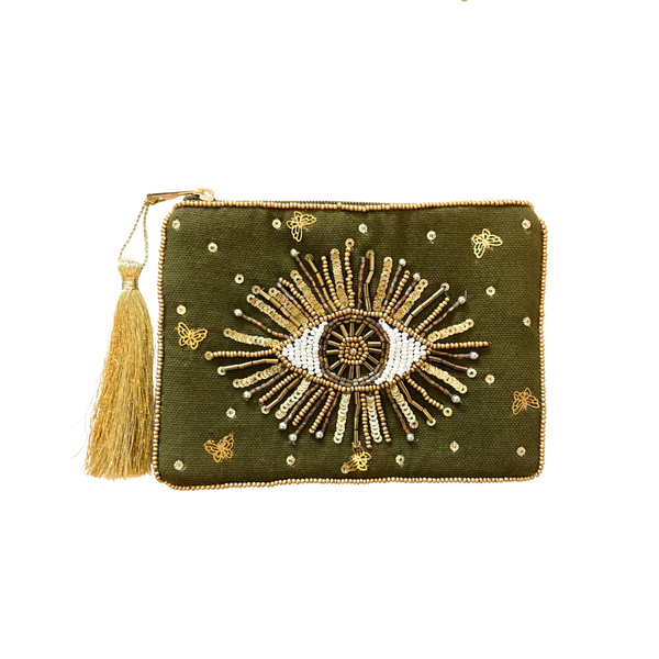 Make-up Tasje Kralen Oog