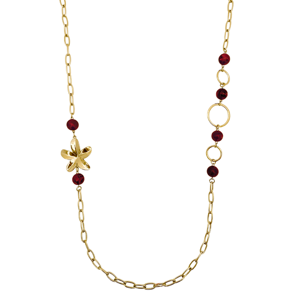 Ketting Long Free Spirit Red